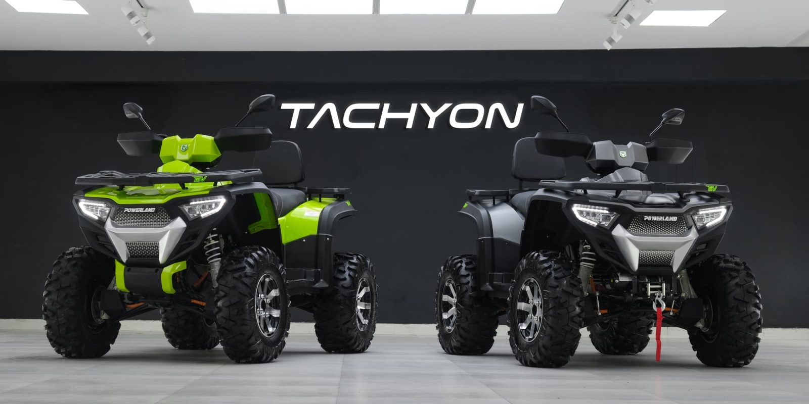 Puterea ATV-ului electric Powerland Tachyon este incredibilă